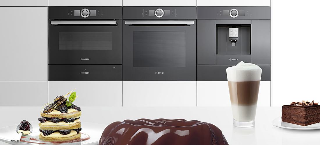 Новые духовые шкафы Bosch оснащены функцией PerfectBake, который
	автоматически отключает прибор, когда выпечка готова.